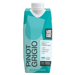 Pinot Grigio White Wine - 500ml Carton - Wine Cube™