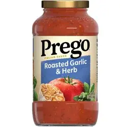Prego Pasta Sauce Italian Tomato Sauce with Roasted Garlic & Herbs - 24oz