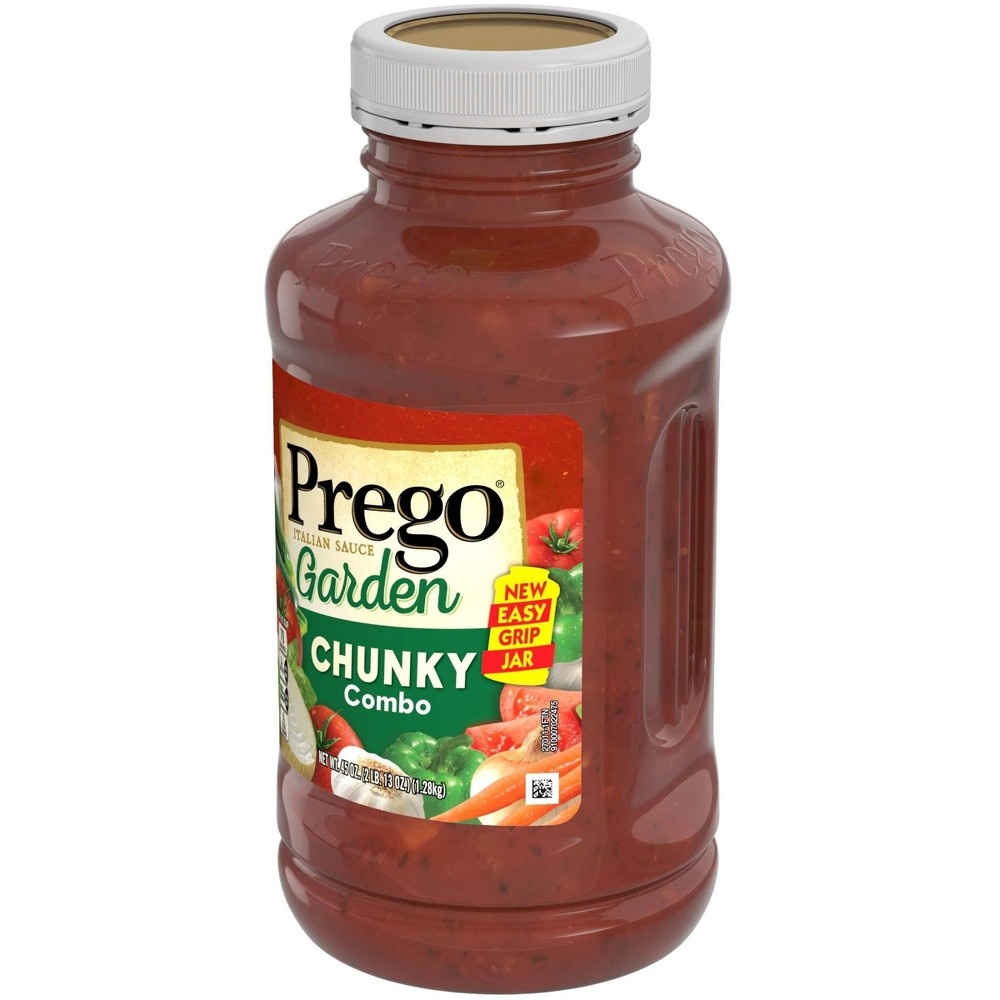 slide 2 of 6, Prego Chunky Garden Combo Italian Sauce, 45 oz