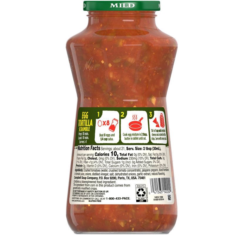 slide 8 of 8, Pace Mild Chunky Salsa - 24oz, 24 oz