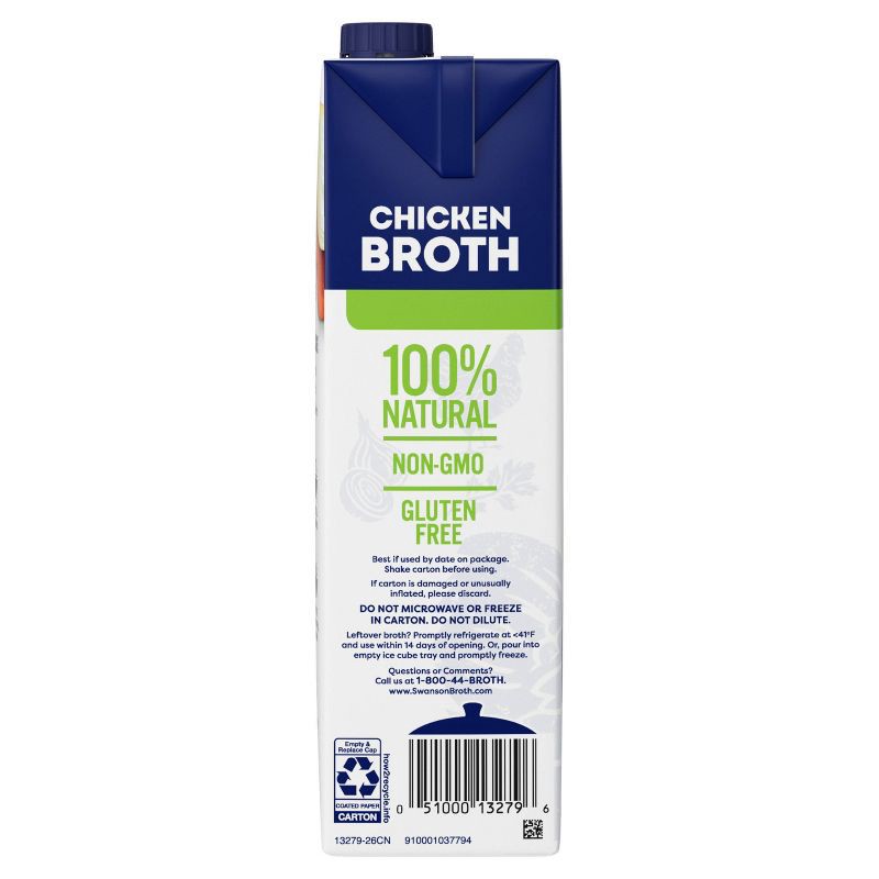 slide 14 of 15, Swanson Natural Goodness Gluten Free 33% Less Sodium Chicken Broth - 32oz, 32 oz