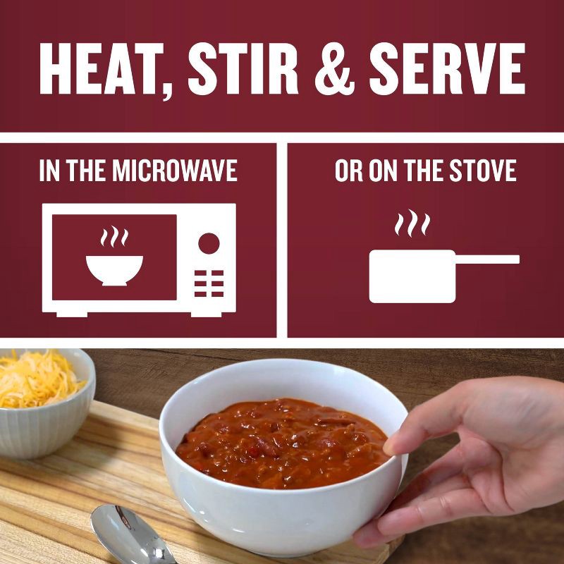 slide 4 of 10, Campbell's Chunky Chili with Beans - 19oz, 19 oz