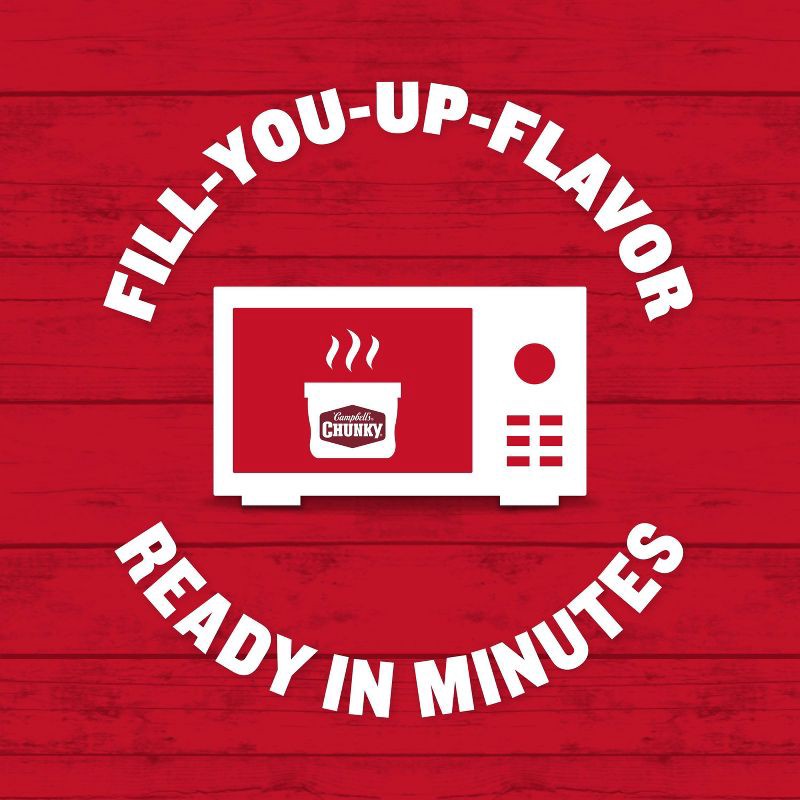 slide 5 of 14, Campbell's Chunky Classic Chicken Noodle Soup Microwaveable Bowl - 15.25oz, 15.25 oz