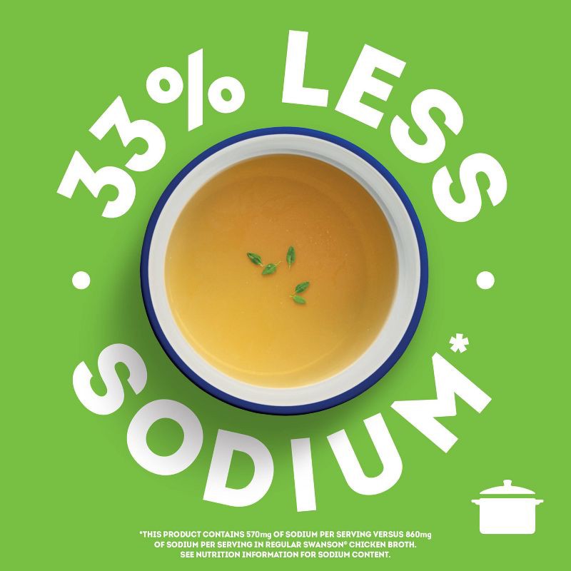 slide 5 of 10, Swanson Natural Goodness Gluten Free 33% Less Sodium Chicken Broth - 14.5oz, 14.5 oz