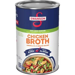 Swanson Natural Goodness Gluten Free 33% Less Sodium Chicken Broth - 14.5oz