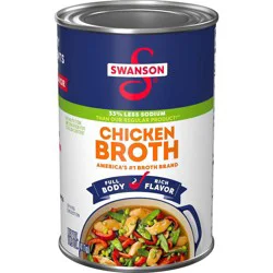 Swanson Natural Goodness Gluten Free 33% Less Sodium Chicken Broth - 14.5oz