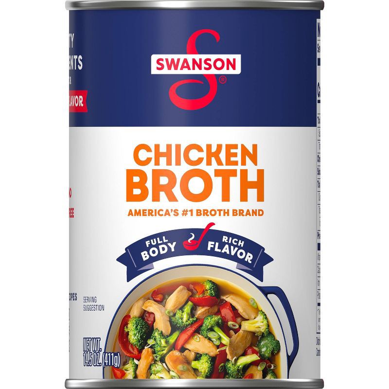 slide 4 of 7, Swanson 100% Natural Gluten Free Chicken Broth - 14.5 oz, 14.5 oz