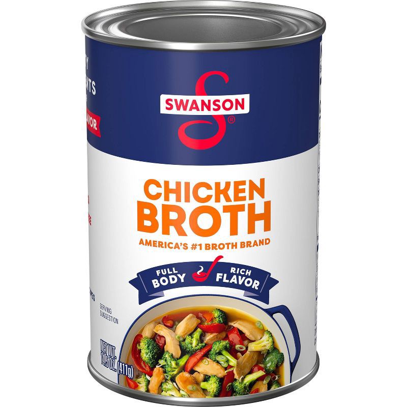 slide 1 of 7, Swanson 100% Natural Gluten Free Chicken Broth - 14.5 oz, 14.5 oz