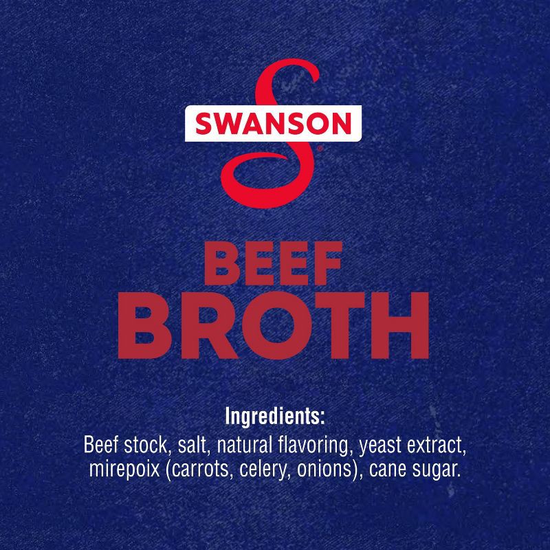slide 10 of 10, Swanson 100% Natural Gluten Free Beef Broth - 32oz, 32 oz
