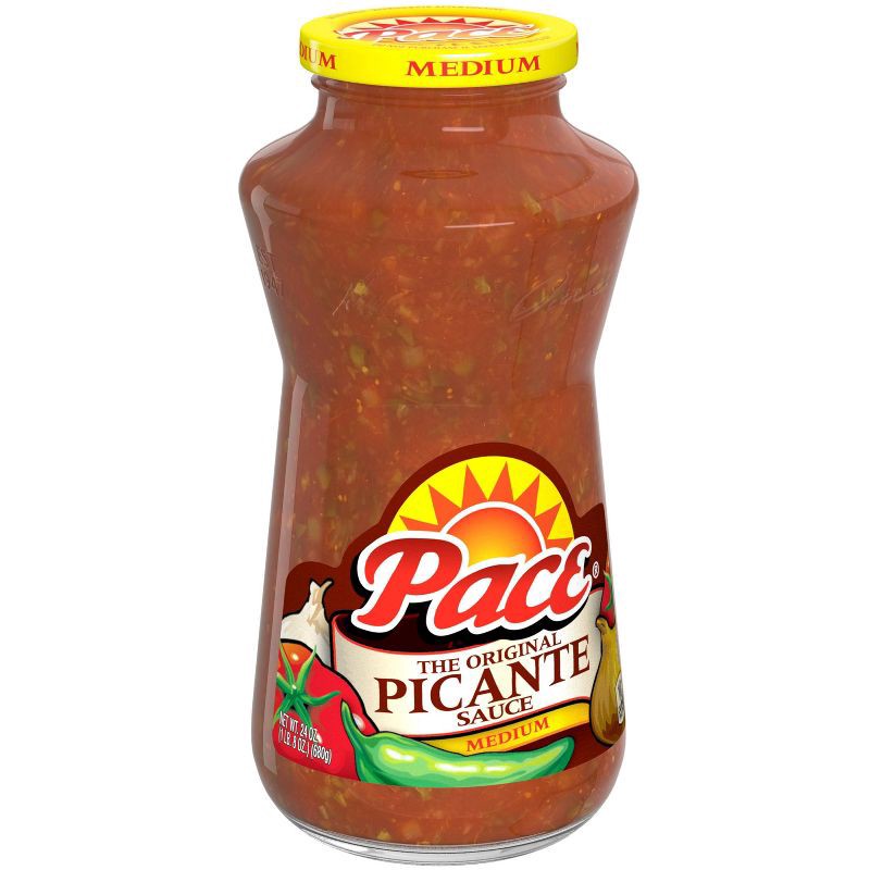 slide 3 of 8, Pace Medium Picante Sauce 24oz, 24 oz