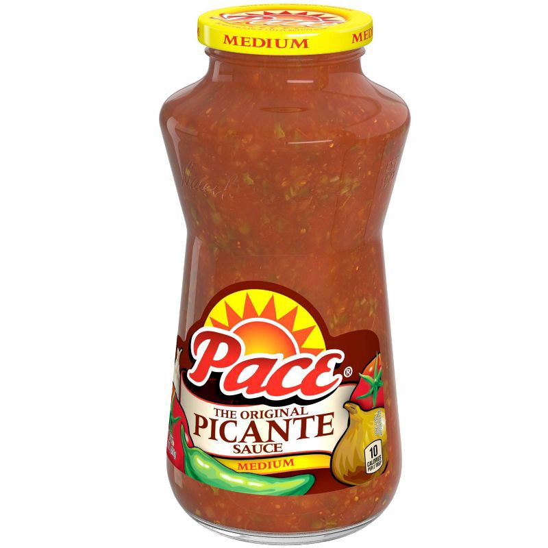 slide 4 of 8, Pace Medium Picante Sauce 24oz, 24 oz