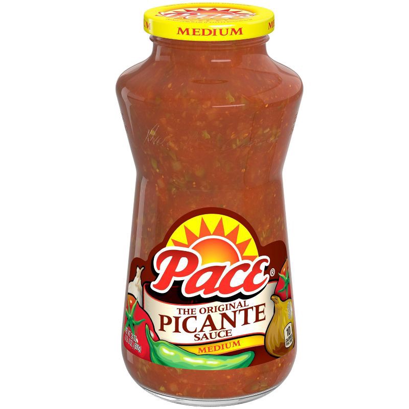 slide 1 of 8, Pace Medium Picante Sauce 24oz, 24 oz