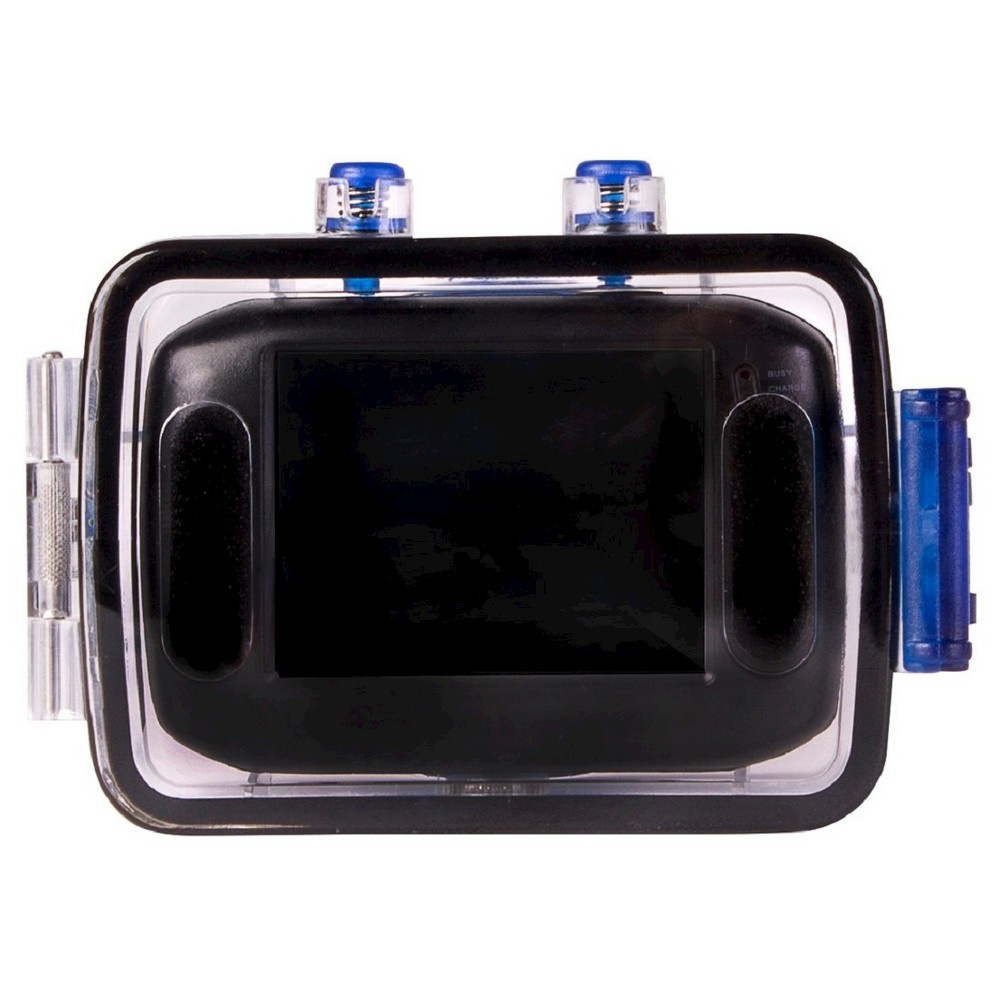 slide 3 of 7, Vivitar Action Camera Blue 720p HD, 1 ct