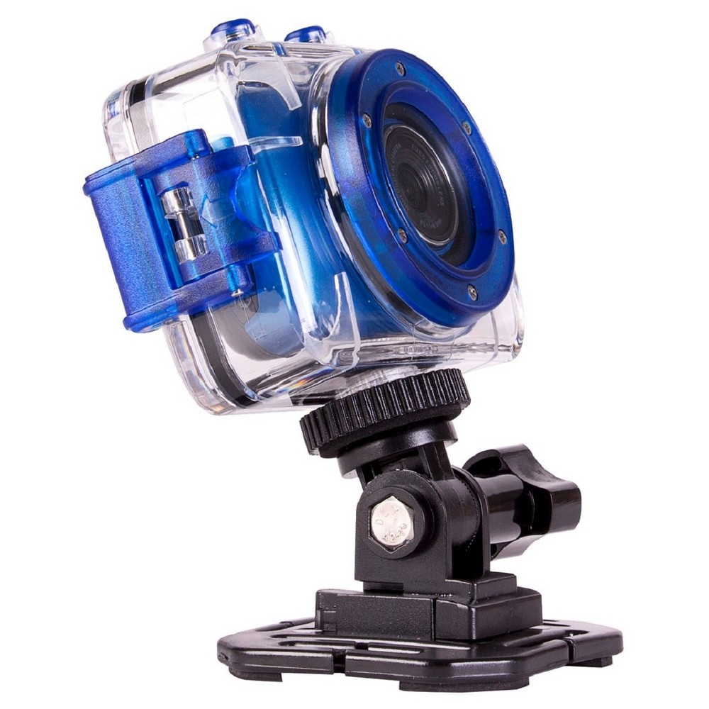 slide 5 of 7, Vivitar Action Camera Blue 720p HD, 1 ct