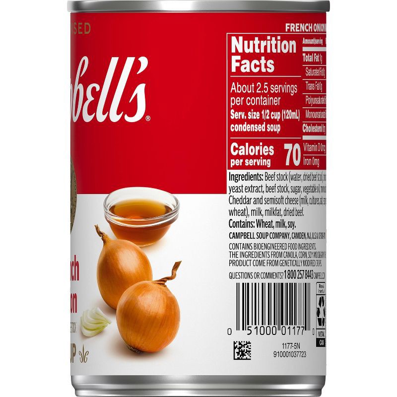 slide 10 of 12, Campbell's Condensed French Onion Soup - 10.5oz, 10.5 oz