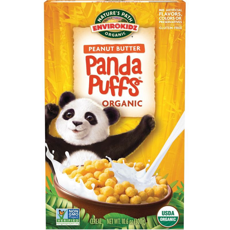 slide 1 of 4, Nature's Path Envirokidz Panda Puffs Breakfast Cereal - 10.6oz, 10.6 oz