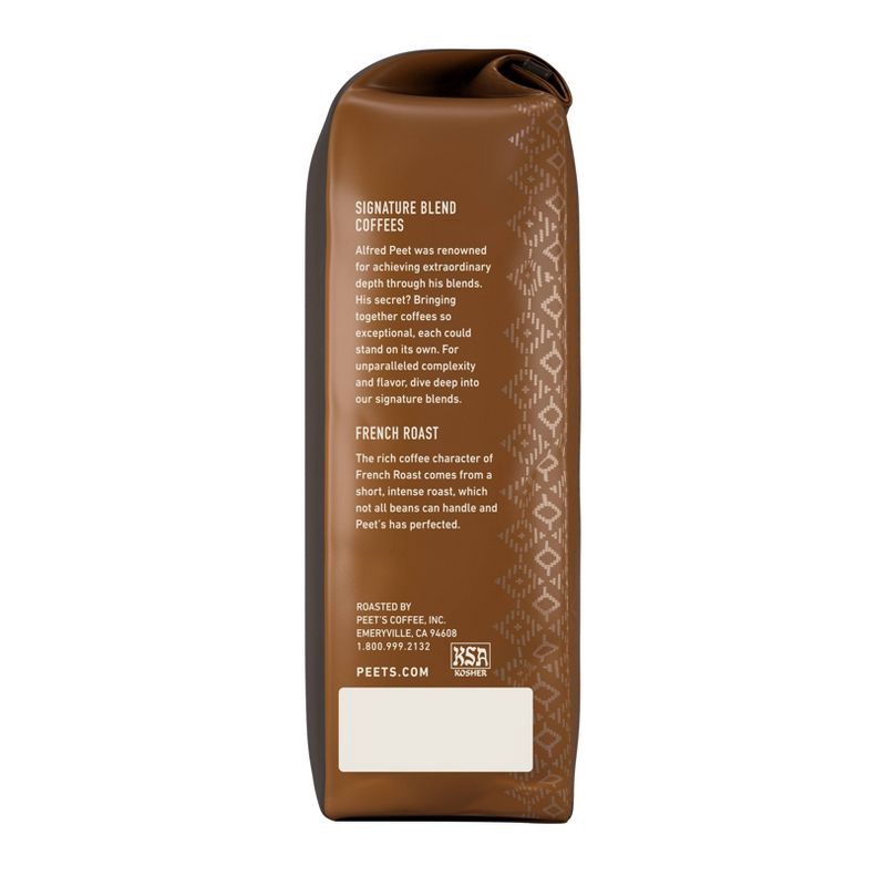 slide 6 of 8, Peet's Coffee Peet's French Dark Roast Whole Bean Coffee - 10.5oz, 10.5 oz