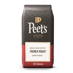 Peet's Coffee Peet's French Dark Roast Whole Bean Coffee - 10.5oz