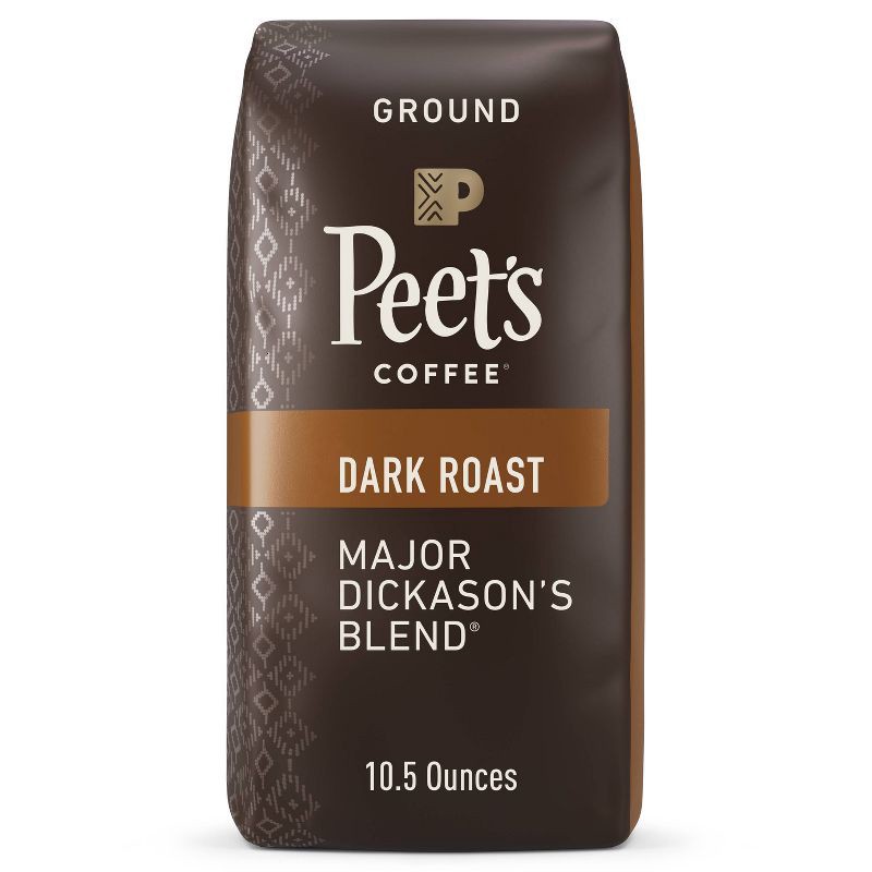 slide 1 of 3, Peet's Coffee Peet's Major Dickason's Blend Dark Roast Ground Coffee - 10.5oz, 10.5 oz