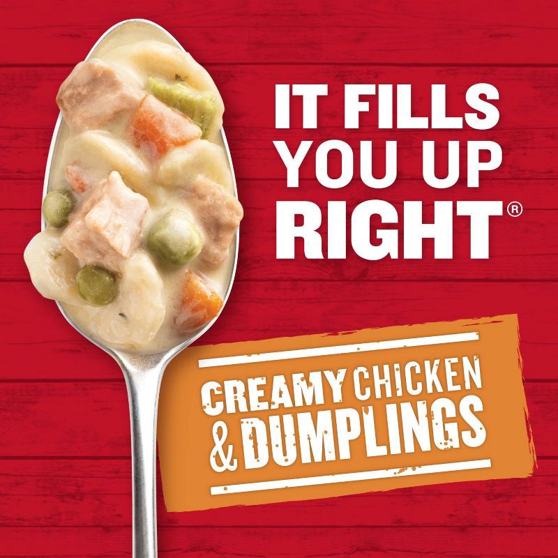 slide 7 of 13, Campbell's Chunky Creamy Chicken & Dumplings Soup Microwaveable Bowl - 15.25oz, 15.25 oz