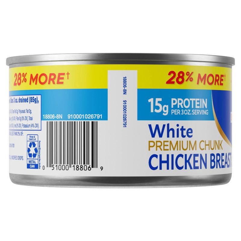 slide 14 of 14, Swanson Premium White Chunk Chicken Breast in Water - 12.5oz, 12.5 oz