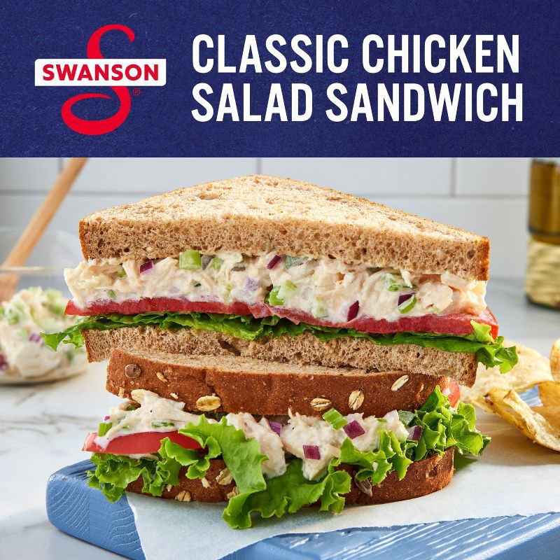 slide 7 of 13, Swanson Premium White Chunk Chicken Breast in Water - 12.5oz, 12.5 oz