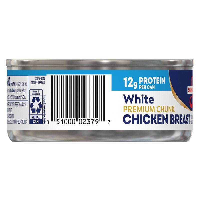 slide 14 of 14, Swanson Premium White Chunk Chicken Breast in Water - 4.5oz, 4.5 oz