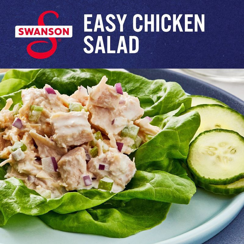 slide 6 of 14, Swanson Premium White Chunk Chicken Breast in Water - 4.5oz, 4.5 oz