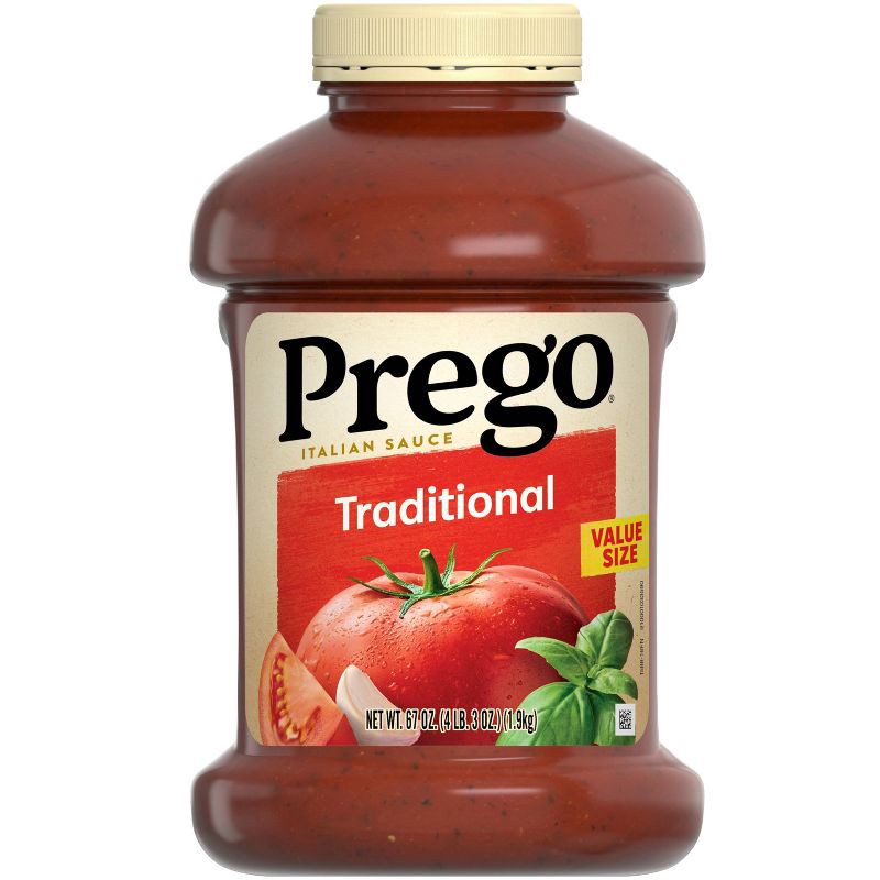 slide 1 of 11, Prego Pasta Sauce Sauce Traditional Italian Tomato Sauce - 67oz, 67 oz