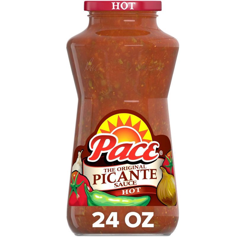 slide 1 of 11, Pace Hot Picante Sauce 24oz, 24 oz