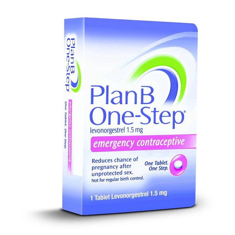 slide 1 of 4, Plan B One-Step Emergency Contraceptive, 1 ct