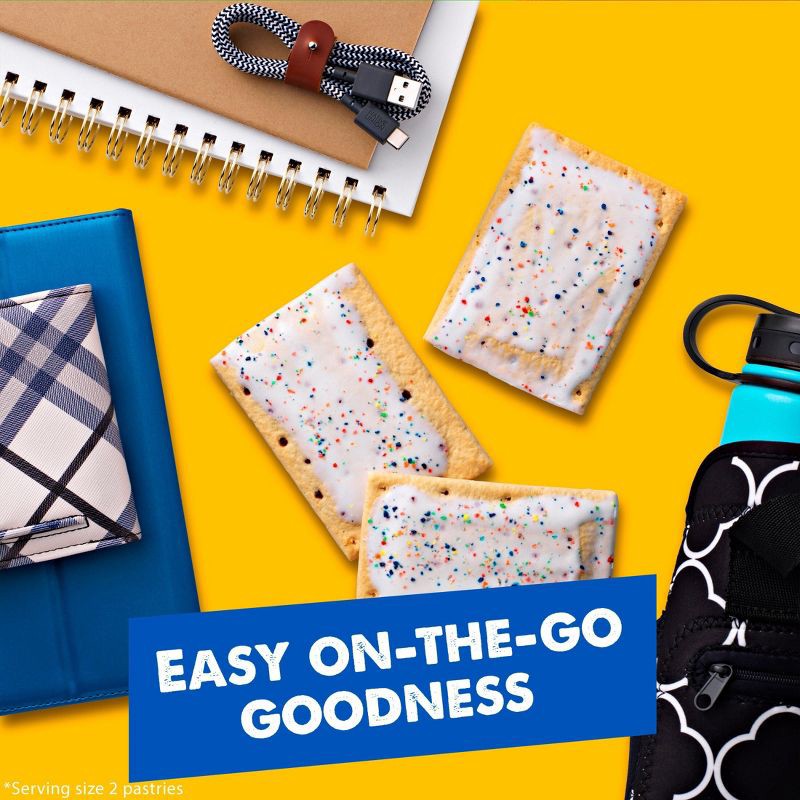 slide 7 of 11, Pop-Tarts Frosted Blueberry Toaster Pastries - 8ct / 13.5oz, 8 ct; 13.5 oz