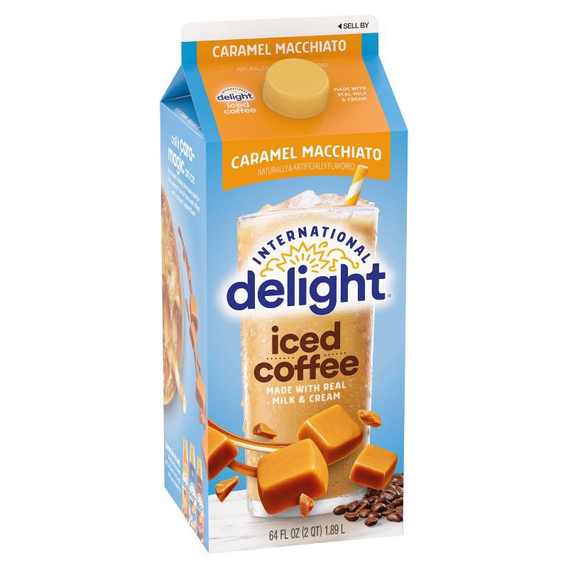 slide 2 of 11, International Delight Caramel Macchiato Iced Coffee - 64 fl oz, 64 fl oz