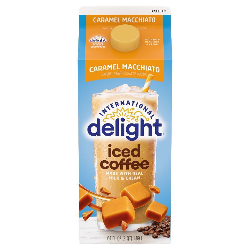 slide 9 of 11, International Delight Caramel Macchiato Iced Coffee - 64 fl oz, 64 fl oz