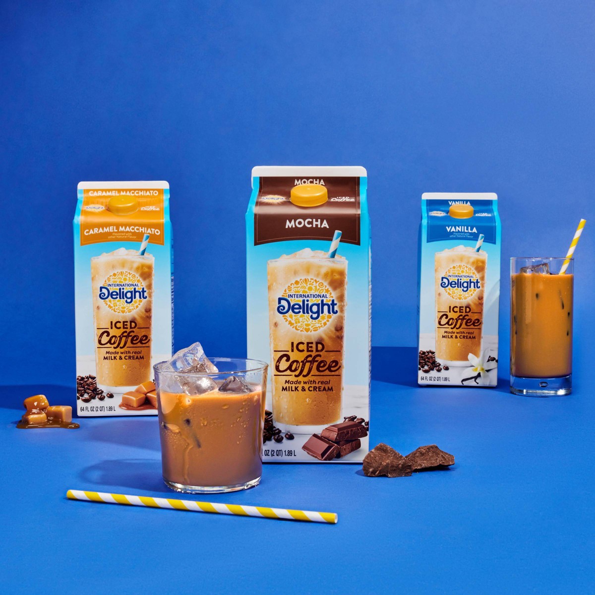 slide 13 of 17, International Delight Mocha Iced Coffee, 64 fl oz