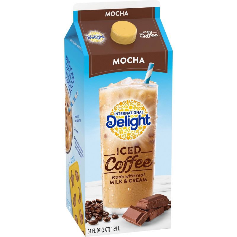 slide 9 of 13, International Delight Mocha Iced Coffee - 64 fl oz, 64 fl oz