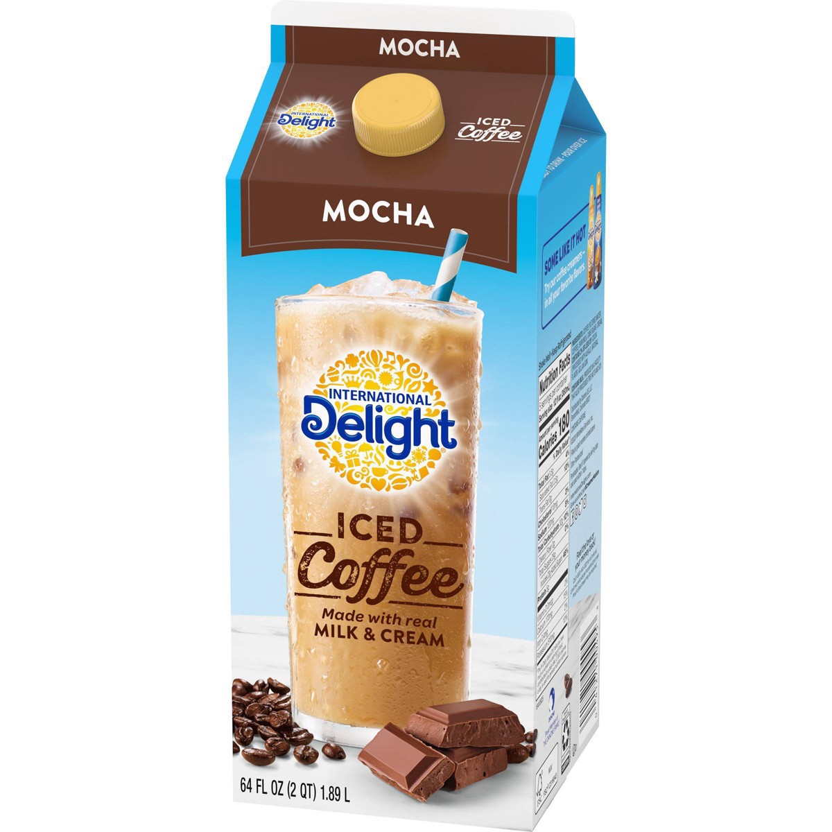 slide 11 of 17, International Delight Mocha Iced Coffee, 64 fl oz