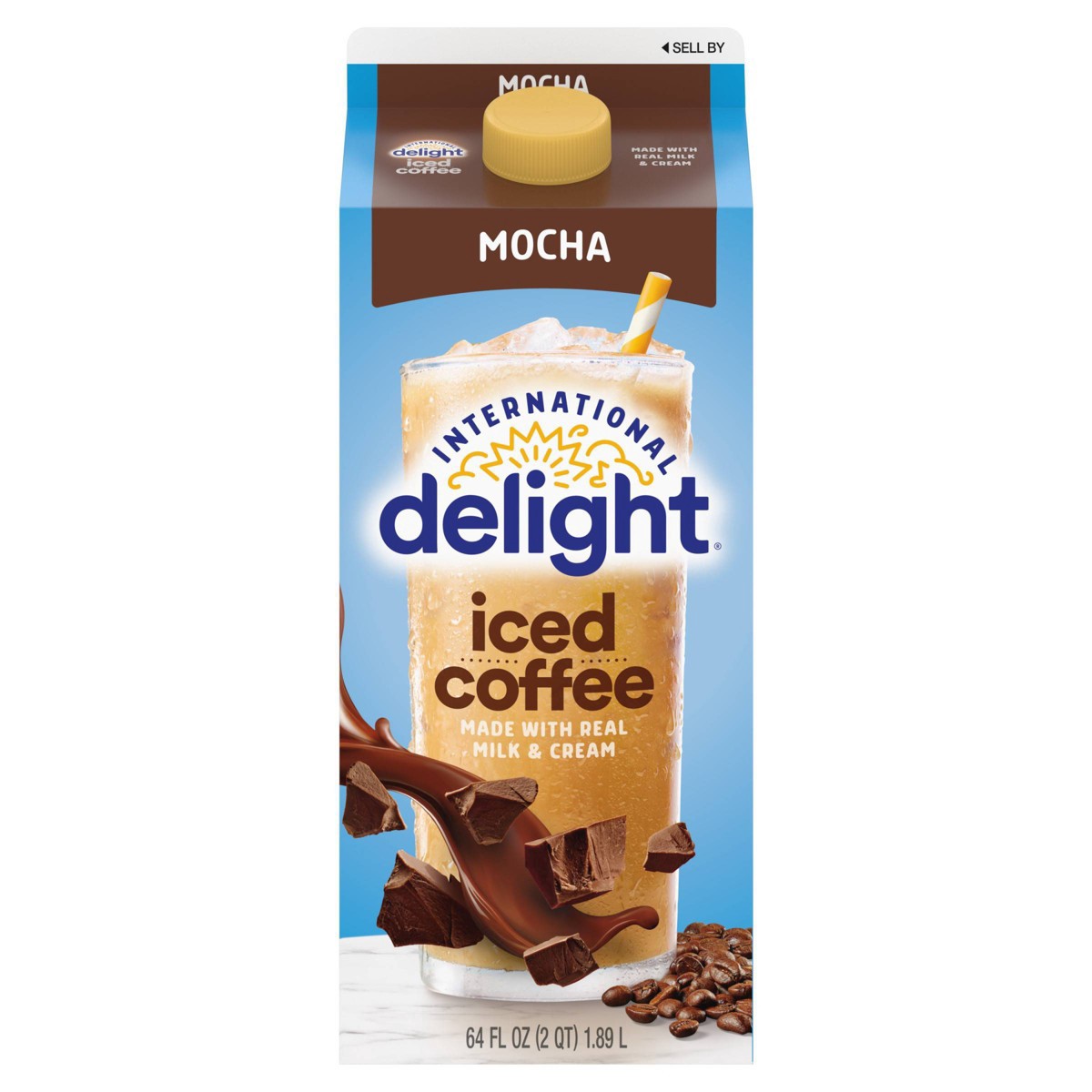 slide 12 of 17, International Delight Mocha Iced Coffee, 64 fl oz
