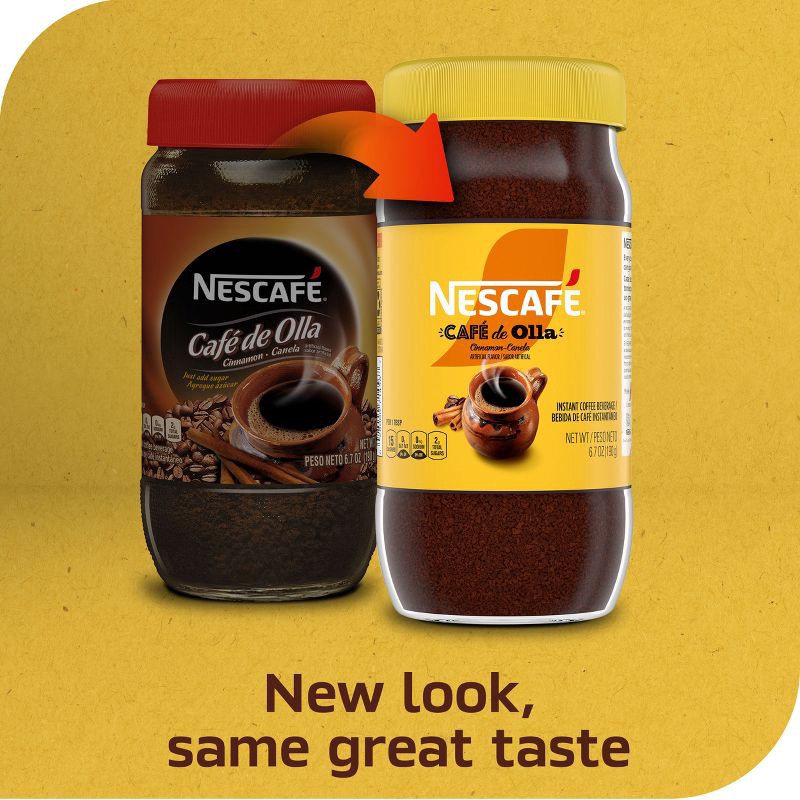 slide 4 of 8, Nescafe Café de Olla Cinnamon Instant Light Roast Coffee - 6.7oz, 6.7 oz