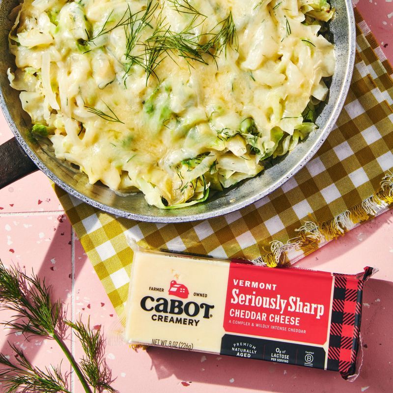 slide 4 of 11, Cabot Creamery Seriously Sharp Cheddar Cheese - 8oz, 8 oz
