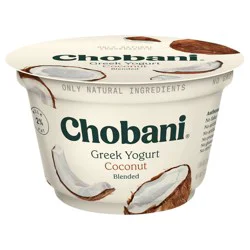 Chobani Coconut Blended Low Fat Greek Yogurt - 12g Protein 5.3oz