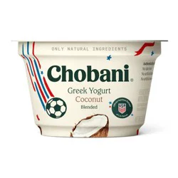 Chobani Coconut Blended Low Fat Greek Yogurt - 12g Protein 5.3oz