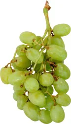 Fresh Organic Seedless Green Grapes