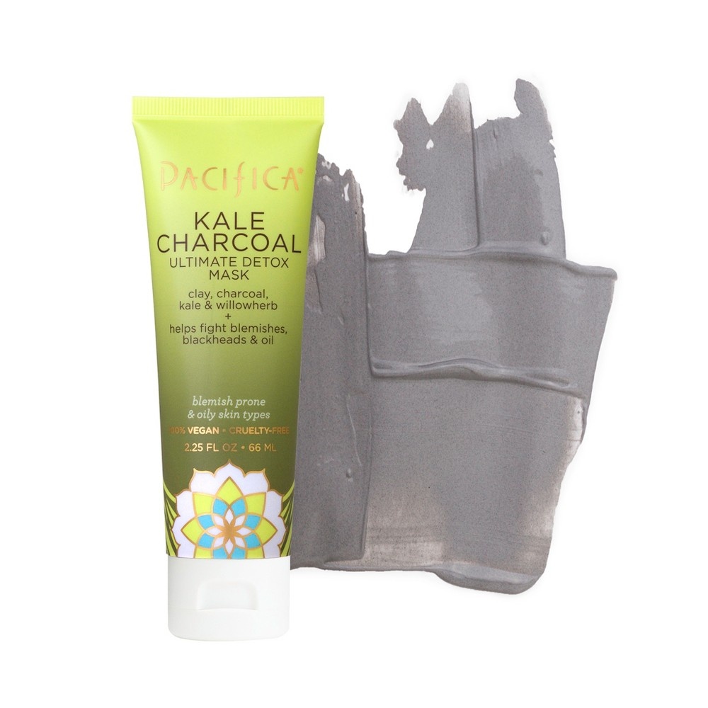 slide 2 of 3, Pacifica Kale Charcoal Ultimate Detox Mask, 2.25 fl oz