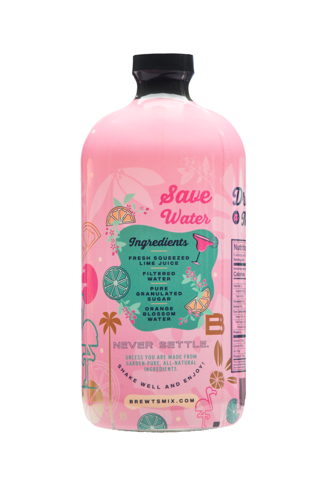 slide 5 of 5, Brewt's Margarita Mix - 32 oz, 32 oz