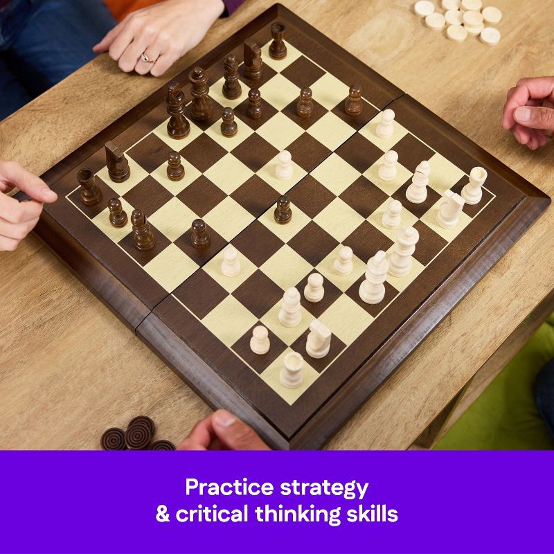 slide 3 of 7, Game Gallery Chess & Checkers Set, Style May Vary, 1 ct