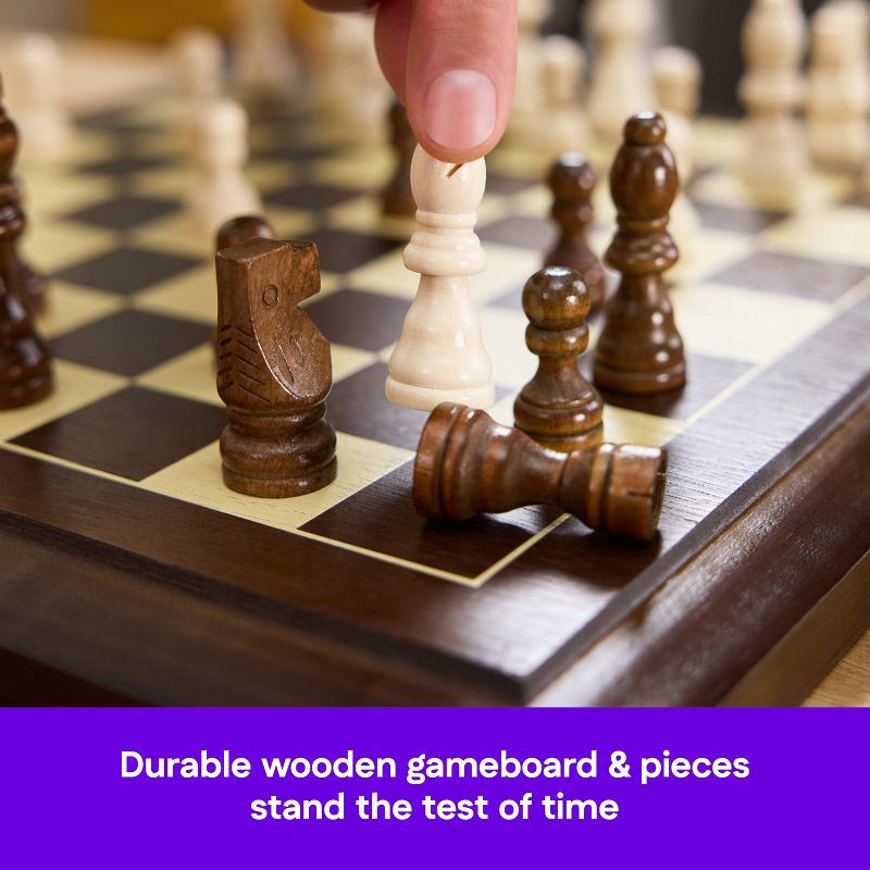 slide 4 of 7, Game Gallery Chess & Checkers Set, Style May Vary, 1 ct