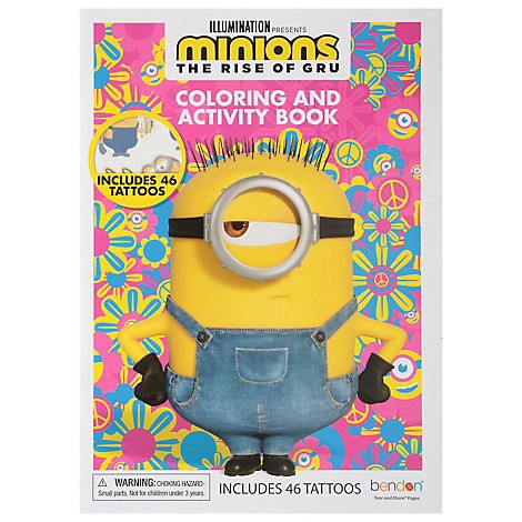 slide 1 of 1, Bendon Minions 2 Color And Activity Book - Each, 1 ct