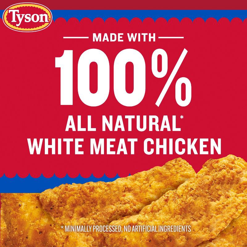 slide 3 of 12, Tyson All Natural Southern Breast Tenderloins - Frozen - 25oz, 25 oz