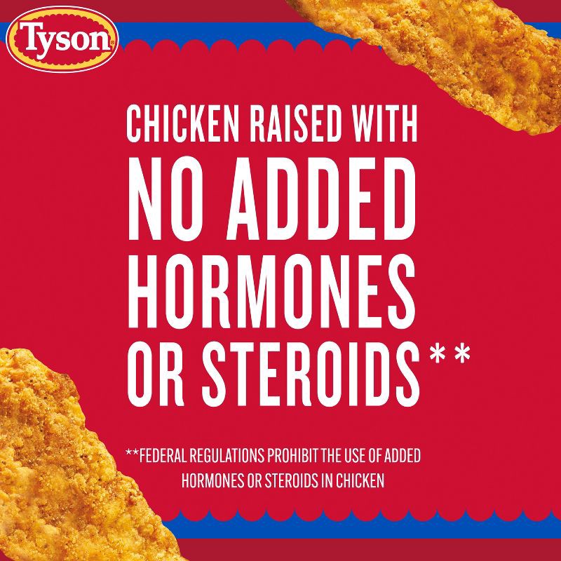 slide 5 of 12, Tyson All Natural Southern Breast Tenderloins - Frozen - 25oz, 25 oz